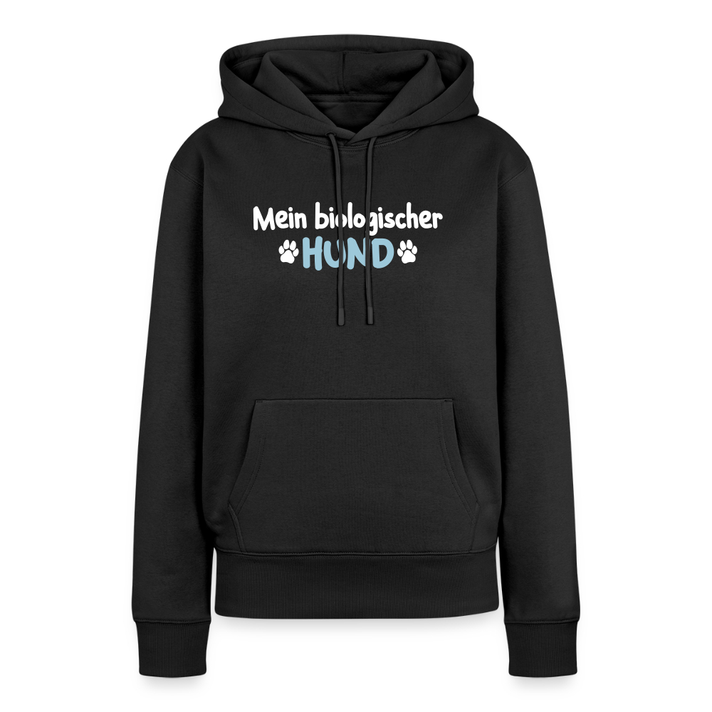Mein biologischer Hund. - Frauen Premium Hoodie - Schwarz