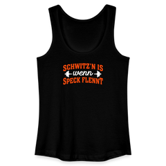 Schwitz'n is wenn Speck flennt - Frauen Bio Tank Top