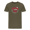 Liebe in der Luft! Berliner Luft! - Männer Premium T-Shirt - Khaki