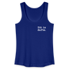 Dit is dufte - Frauen Bio Tank Top - Königsblau
