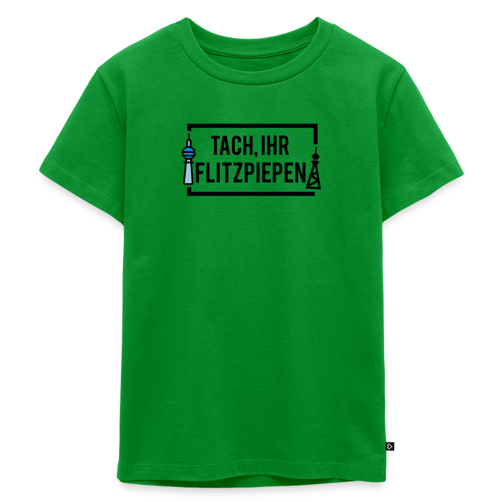 Tach ihr Flitzpiepen - Kinder Premium T-Shirt - Grün