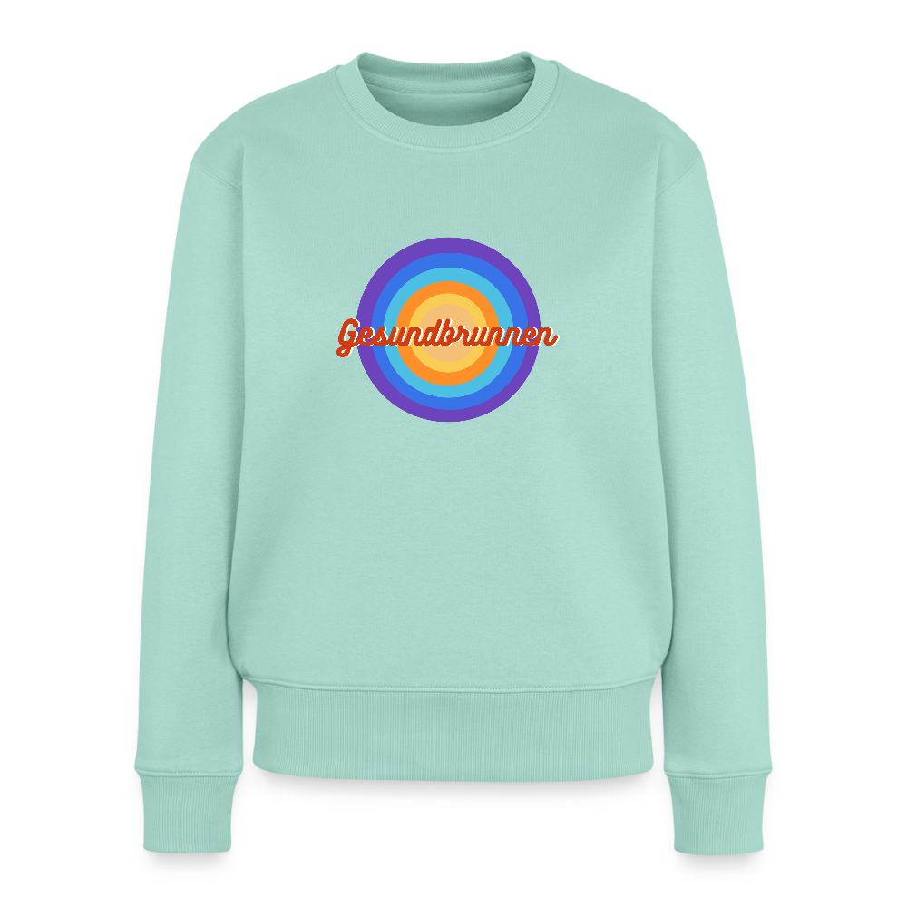 Gesundbrunnen Retro - Frauen Premium Pullover - Mint 