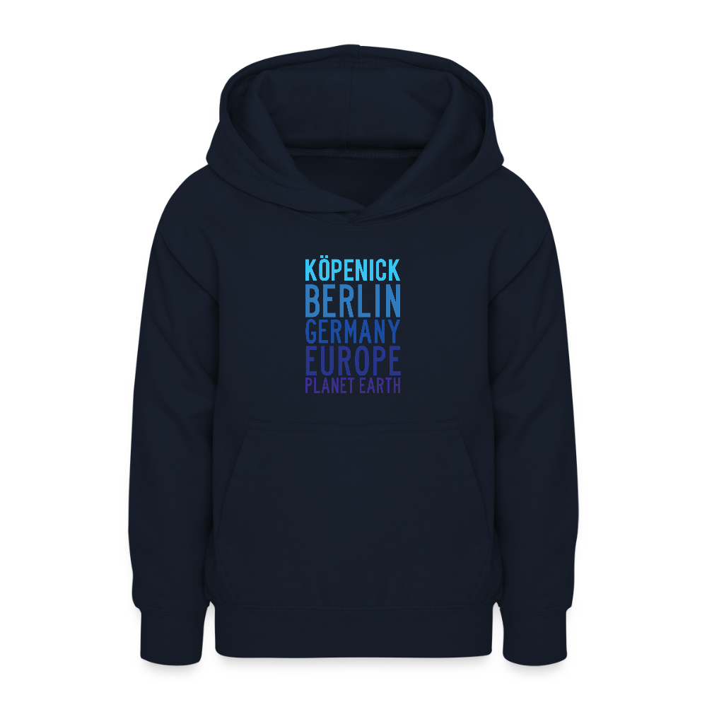 Köpenick Planet Earth - Teenager Hoodie - Navy
