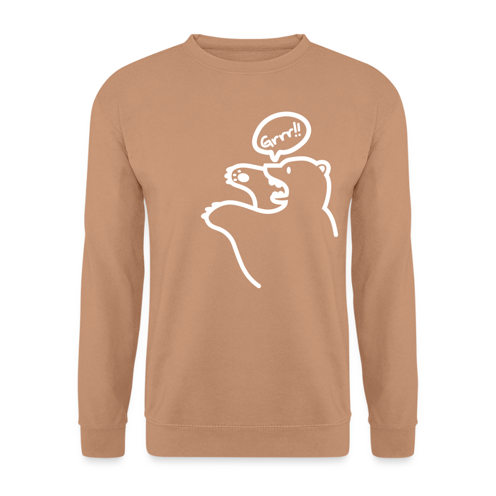 Böser Berliner Bär - Unisex Pullover - Mocca
