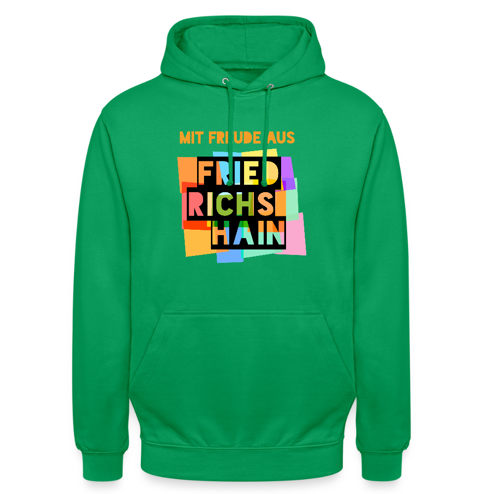 Freude aus Friedrichshain - Unisex Hoodie - Kelly Green