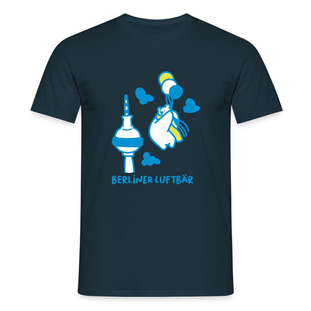 Berliner Luftbär - Männer Premium T-Shirt - Navy