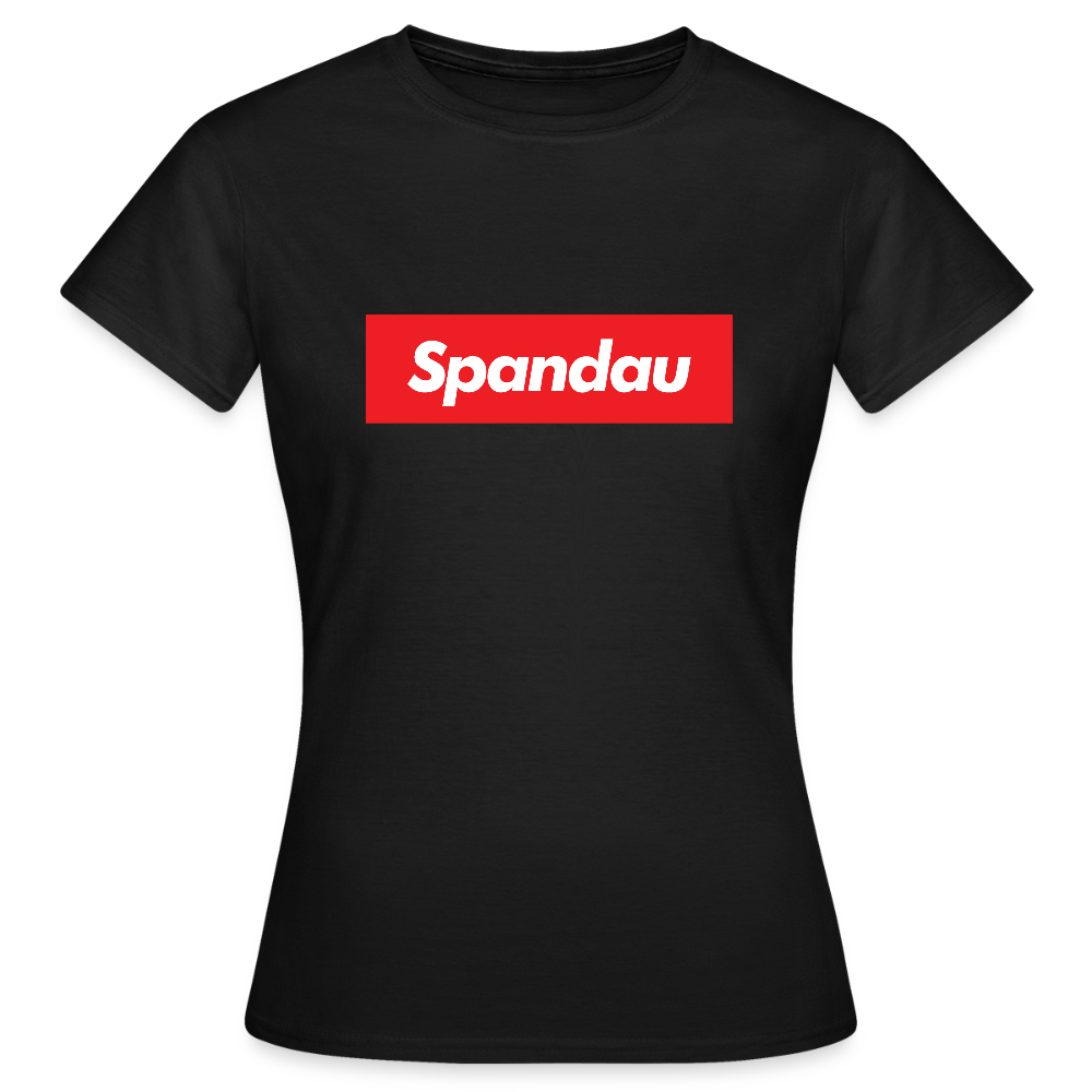 Spandau rot - Frauen Premium T-Shirt - Schwarz