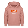 S42 - Kinder Hoodie - Altrosa