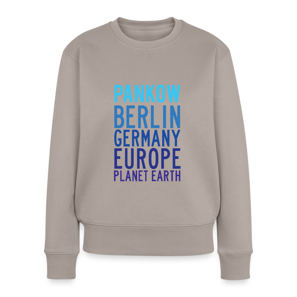 Pankow Planet Earth - Frauen Premium Pullover - Taupe