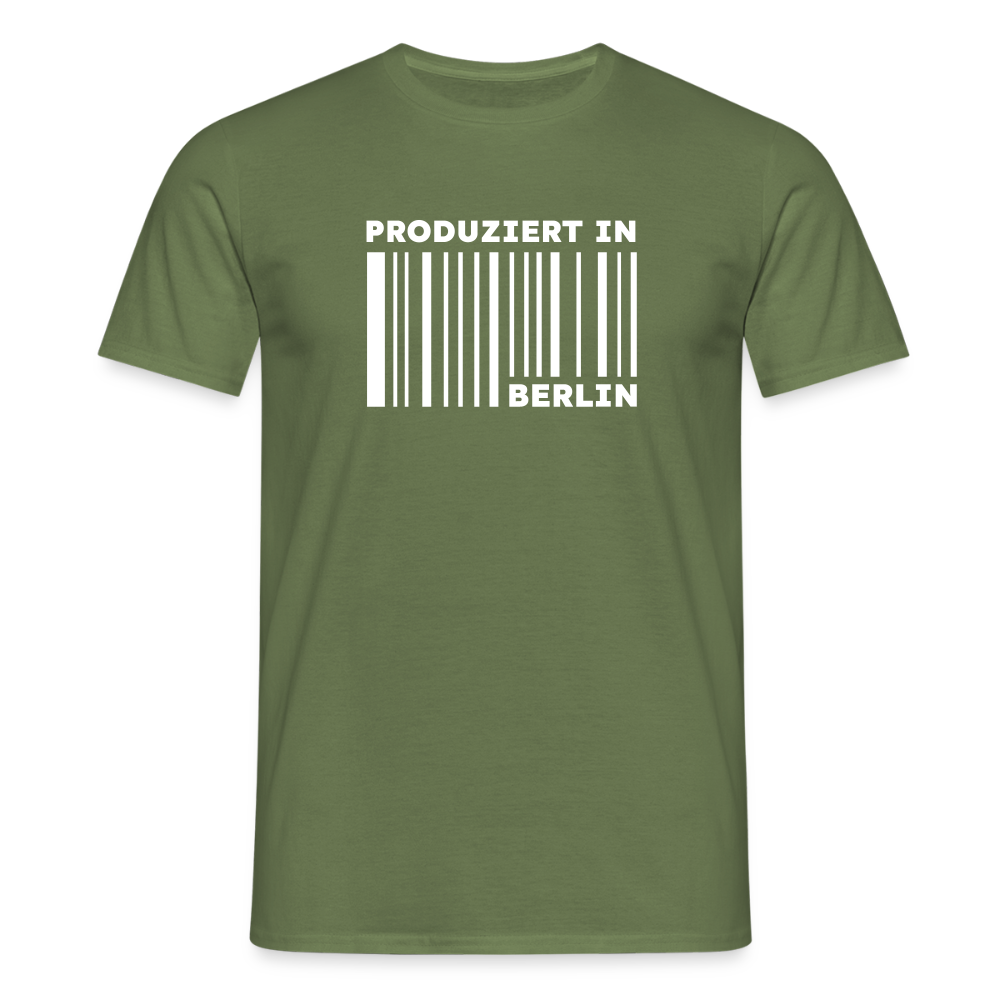 PRODUZIERT IN BERLIN - Männer Premium T-Shirt - Militärgrün