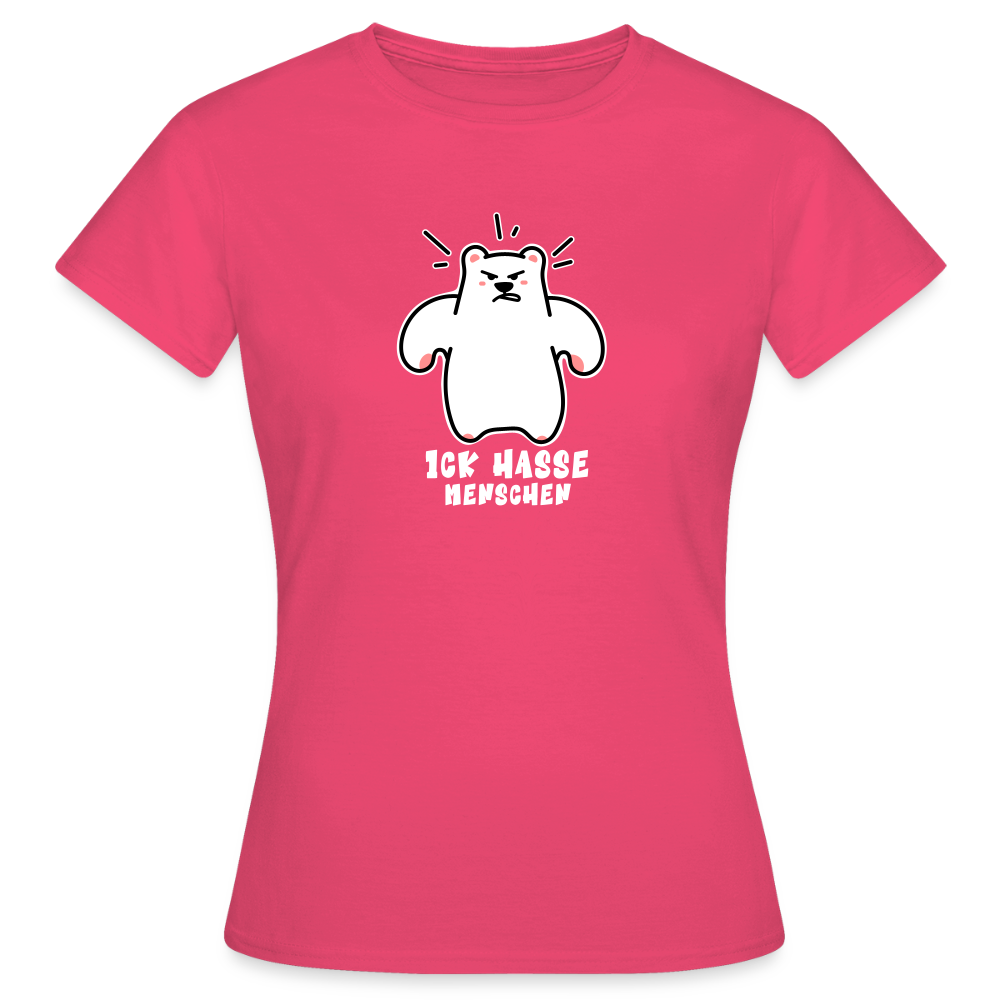Ick Hasse Menschen - Frauen Premium T-Shirt - Azalea