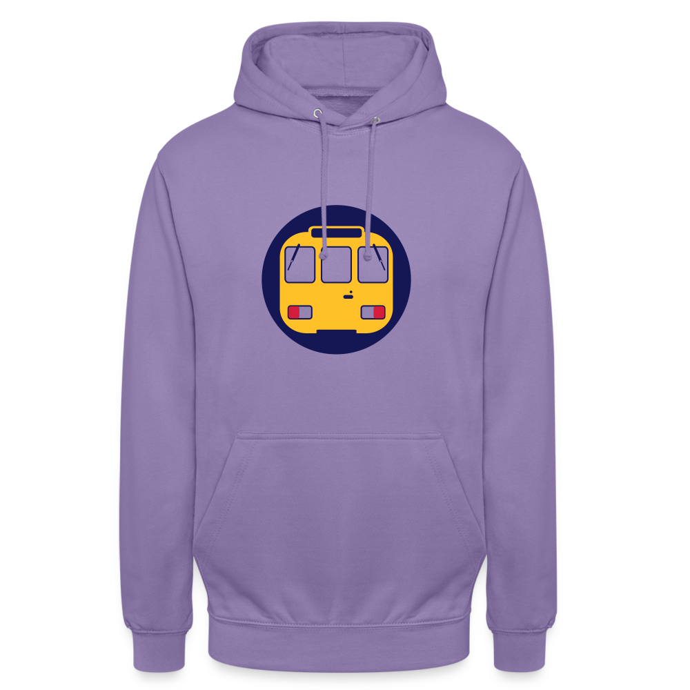 U-Bahntunnel - Unisex Hoodie - Lavendel