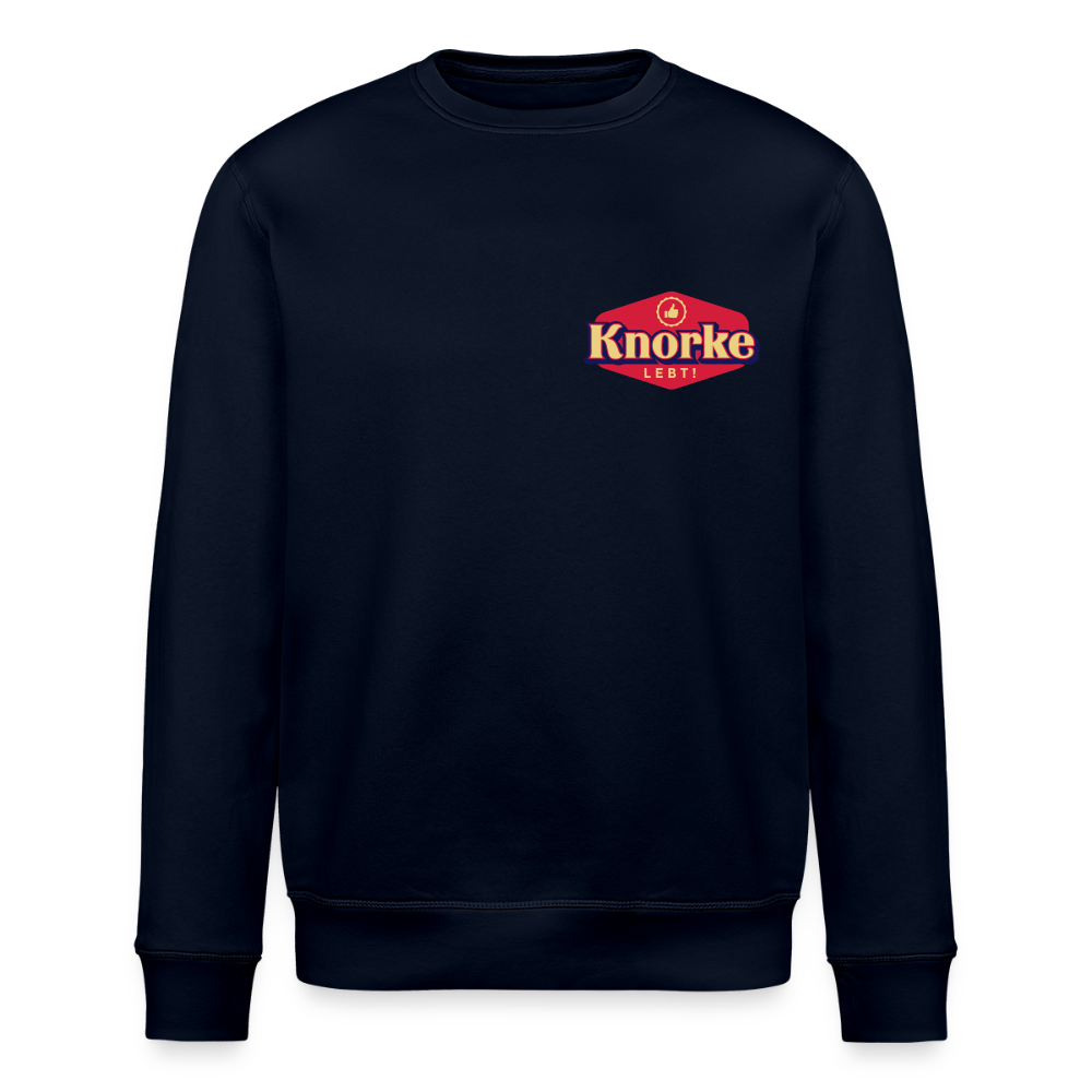 KNORKE lebt! - Unisex Bio Sweatshirt - Navy