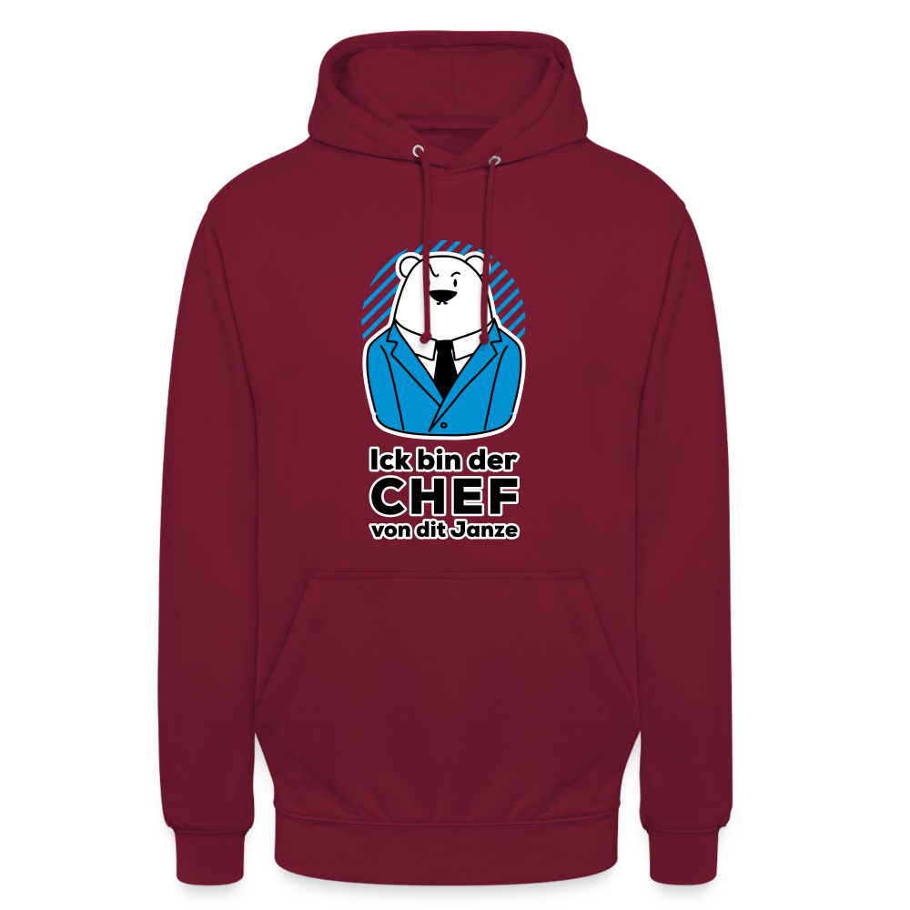 Chef - Unisex Hoodie - Bordeaux
