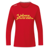 Liebensjewürzich - Frauen Sport Langarmshirt - Rot