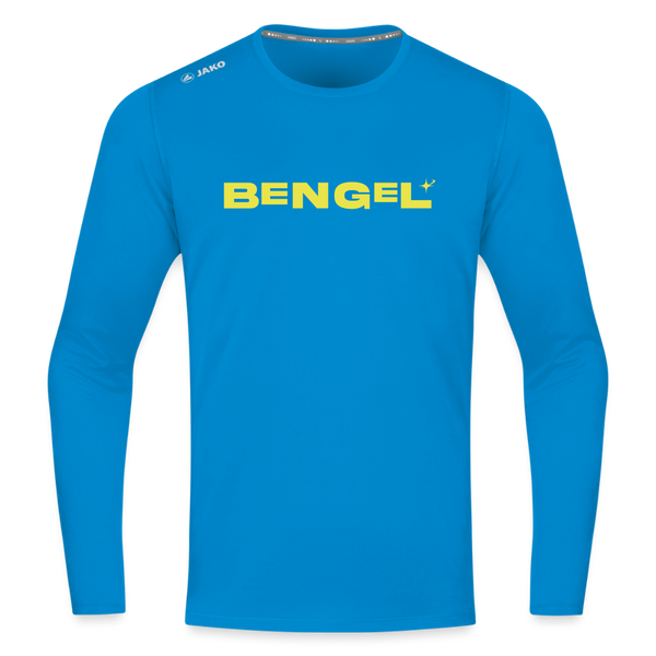 Bengel Berlin - Männer Sport Langamshirt - Saphirblau