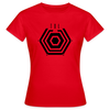 Tegel TXL Umrisse - Frauen Premium T-Shirt - Rot