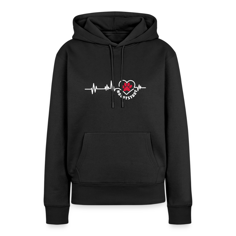 Hauptstadt - Frauen Premium Hoodie - Schwarz