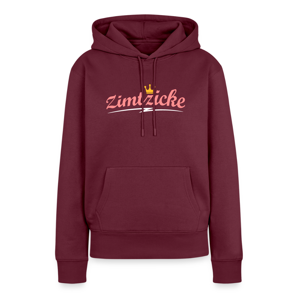 Zimtzicke - Frauen Premium Hoodie - Burgunderrot