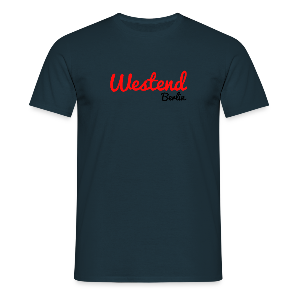 Westend Berlin - Männer Premium T-Shirt - Navy
