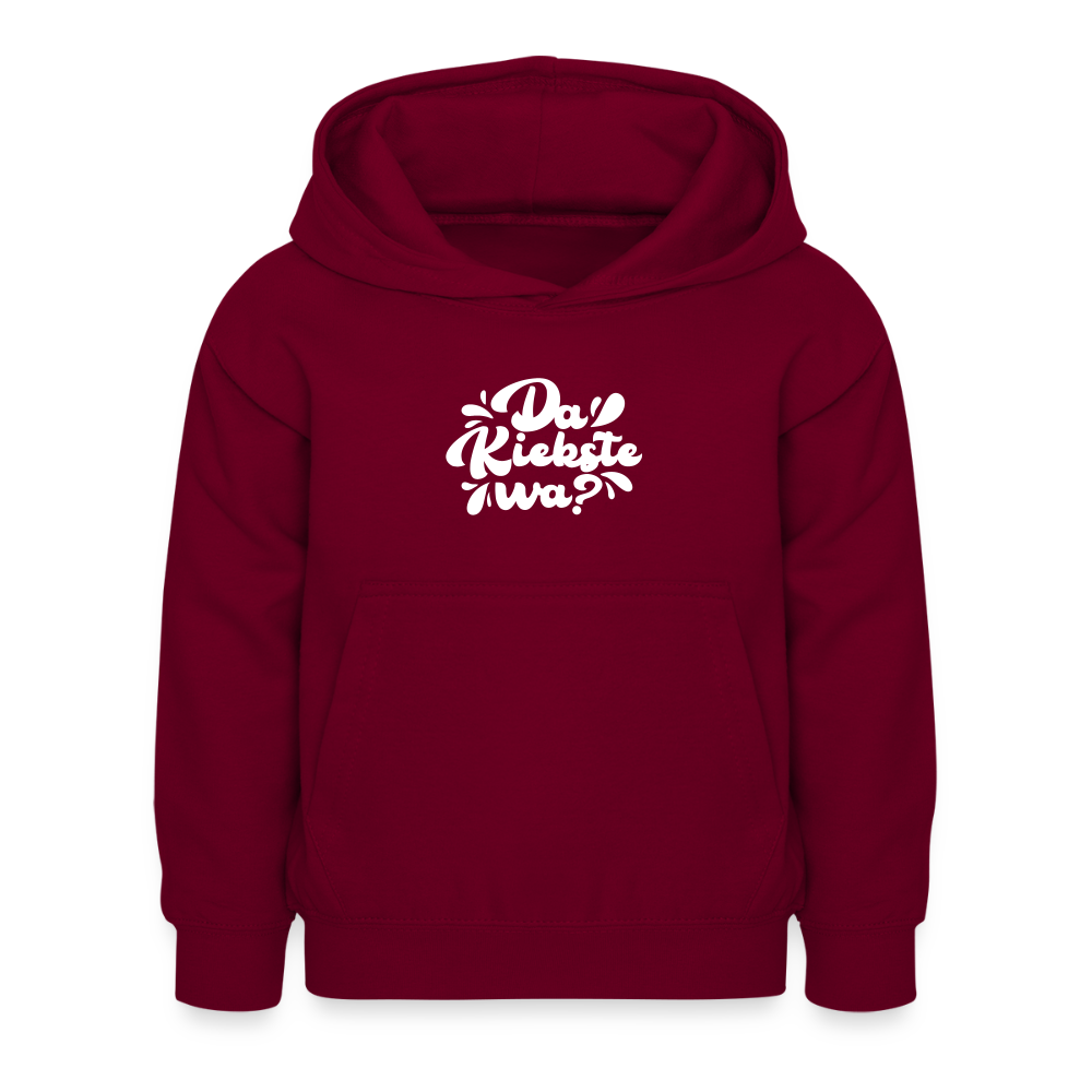 Kiekste - Kinder Hoodie - Bordeaux