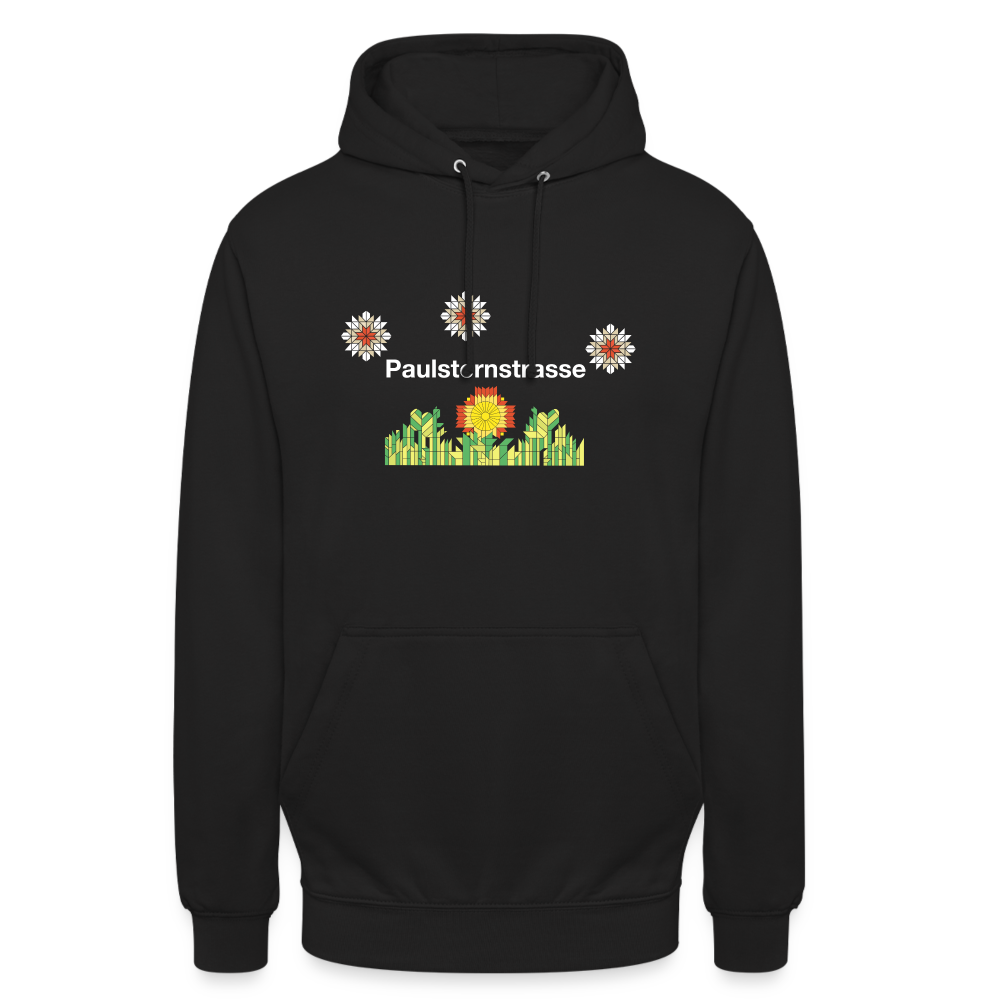 Paulsternstrasse - Unisex Hoodie - Schwarz