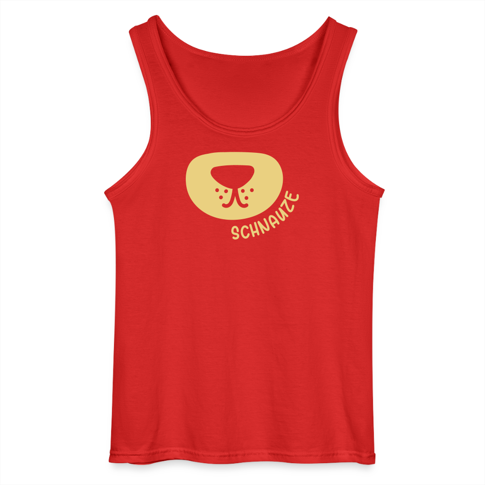 Schnauze - Männer Tank Top - Rot
