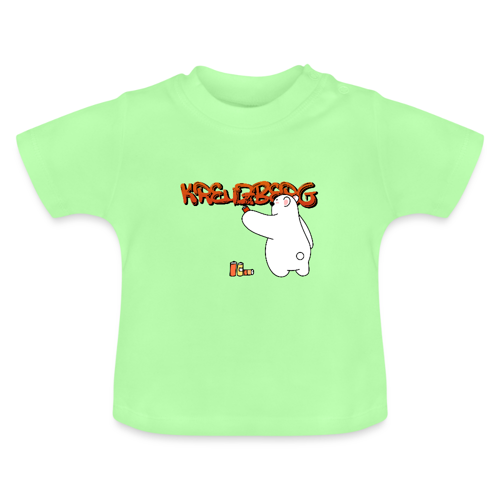 Kreuzberg Graffiti - Baby T-Shirt - Mintgrün