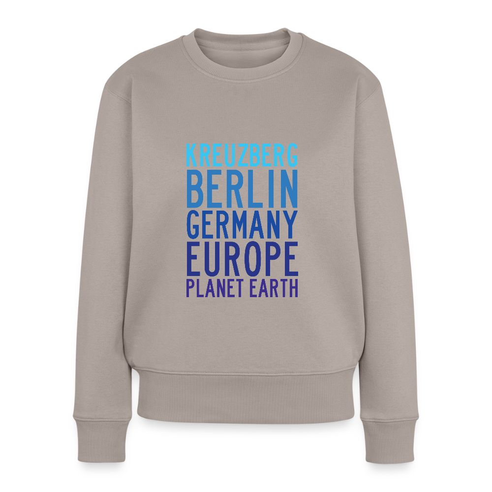 Kreuzberg - Planet Earth - Frauen Premium Pullover - Taupe