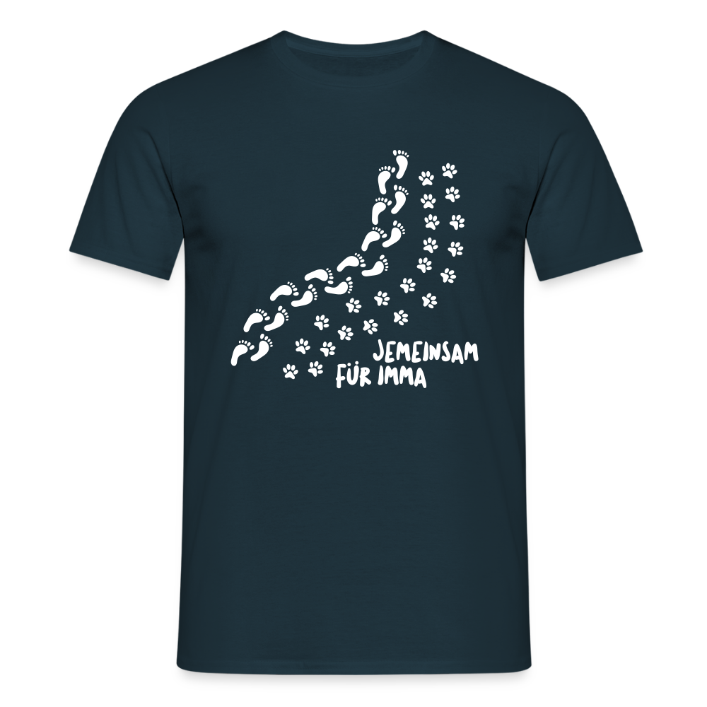 Jemeinsam Für Imma - Männer Premium T-Shirt - Navy