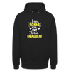 Lass Sonne rin, dit Jraue draußen! - Unisex Hoodie - Schwarz