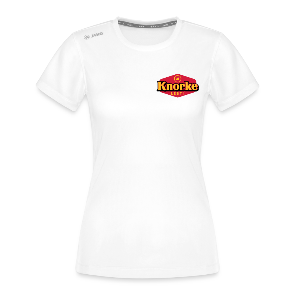 KNORKE lebt! - Frauen Sport-Shirt - Weiß