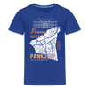 Panama oder Pankow - Teenager Premium T-Shirt - Königsblau