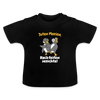 Juten Morjen, Backfeifenjesichta! - Baby T-Shirt - Schwarz