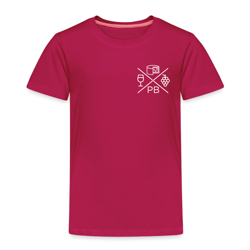 Prenzlauer Berg Kiez - Kinder Premium T-Shirt - dunkles Pink