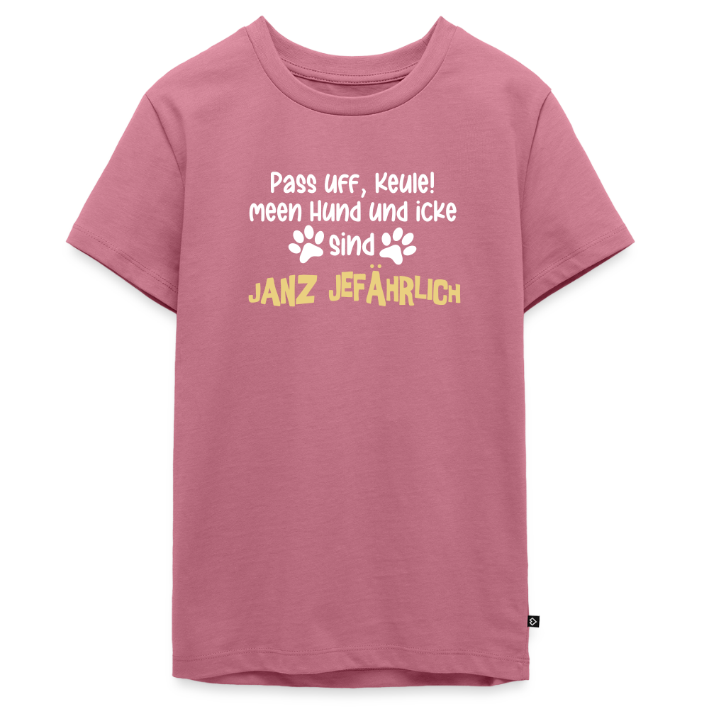 Janz Jefährlich - Teenager Premium T-Shirt - Mauve