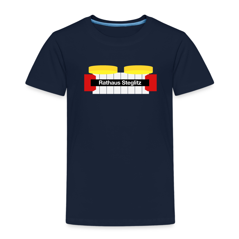 Rathaus Steglitz - Kinder Premium T-Shirt - Navy