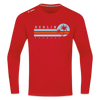 Berlin, Germany - Männer Sport Langamshirt - Rot