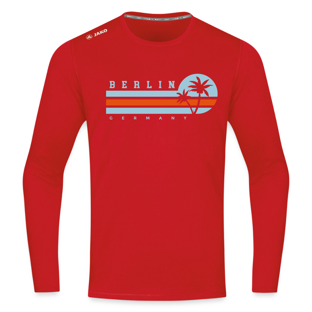 Berlin, Germany - Männer Sport Langamshirt - Rot