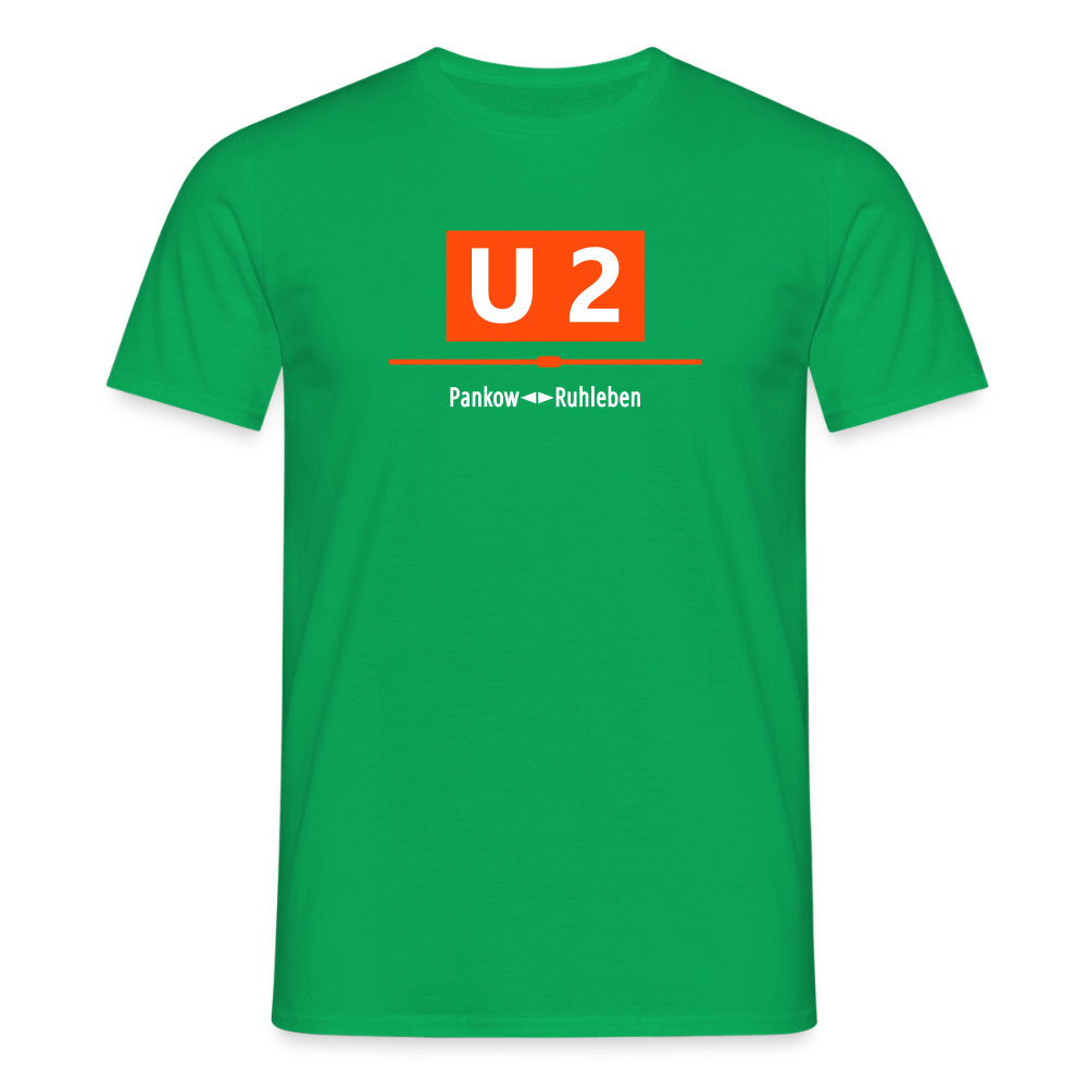 U2 Berlin - Männer Premium T-Shirt - Kelly Green