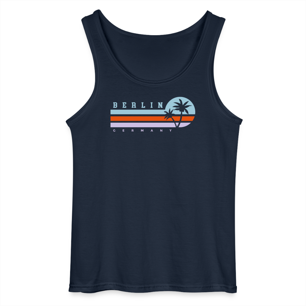 Berlin, Germany - Männer Tank Top - Navy