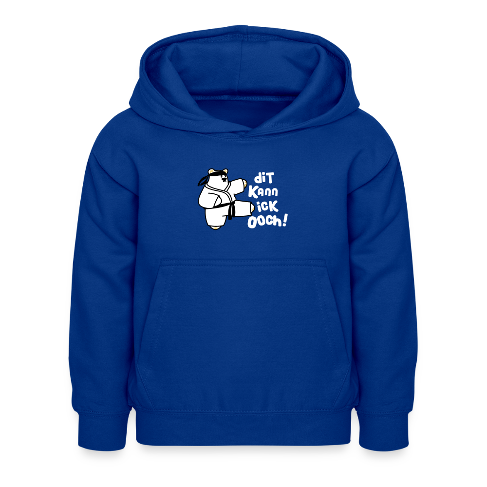 Dit kann ick ooch! - Kinder Hoodie - Royalblau