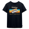 Wedding Hippest Neighborhood - Kinder Premium T-Shirt - Navy