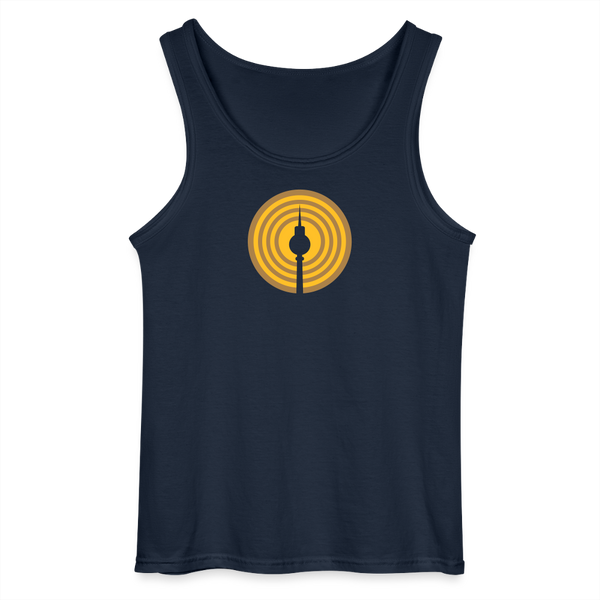 Berlin im Fokus - Männer Tank Top - Navy