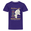 Malediven oder Marzahn - Teenager Premium T-Shirt - Lila