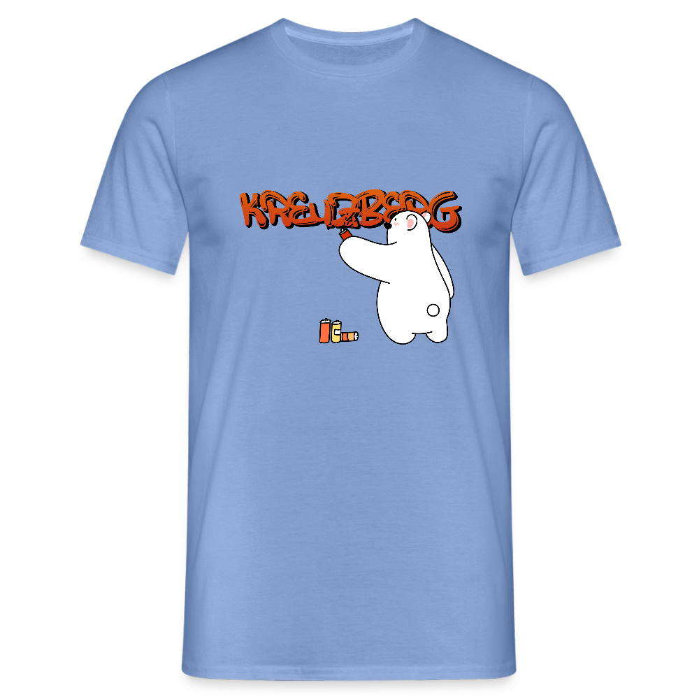 Kreuzberg Graffiti - Männer Premium T-Shirt - carolina blue