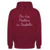 One Less Problem in Neukölln - Unisex Hoodie - Bordeaux