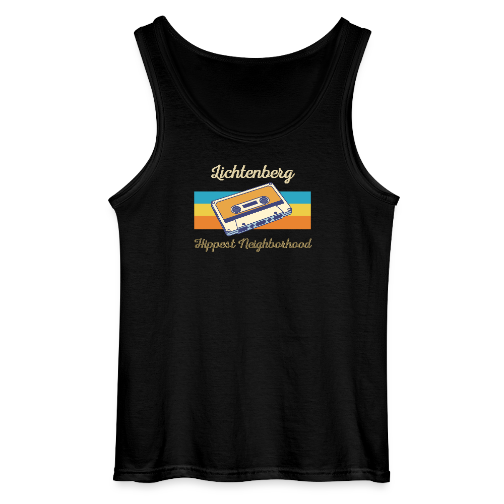 Lichtenberg Hippest Neighborhood - Männer Tank Top - Schwarz