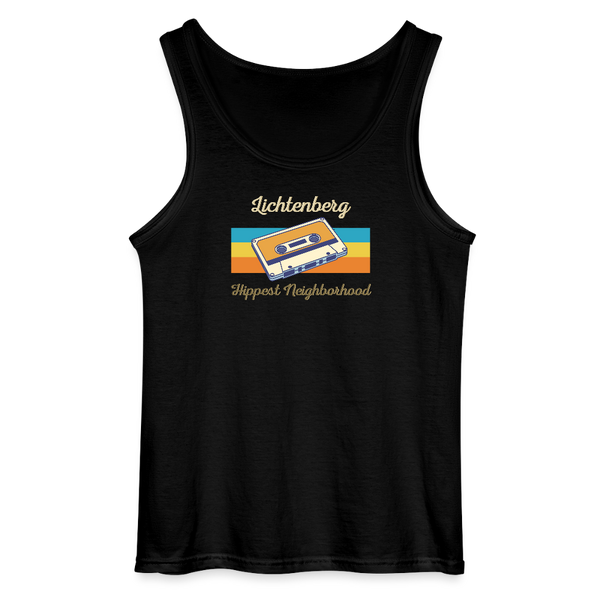 Lichtenberg Hippest Neighborhood - Männer Tank Top - Schwarz