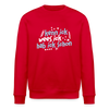 kenn ick wees ick hab ick schon - Unisex Bio Sweatshirt - Rot